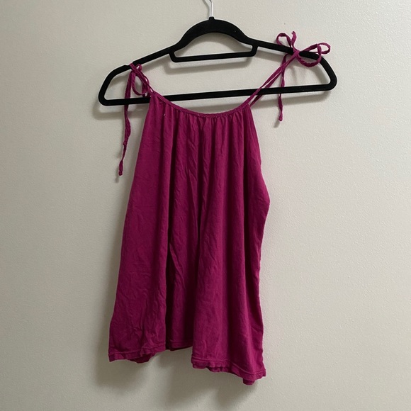 Aeropostale Pink Tie Strap Cami - Picture 3 of 4